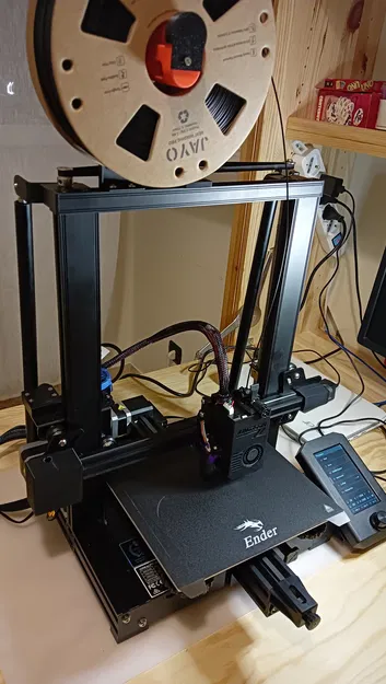 Ender 3 V2 Neo gắn kit Direct Drive Kingroon Titan E3D V6 - Image 1