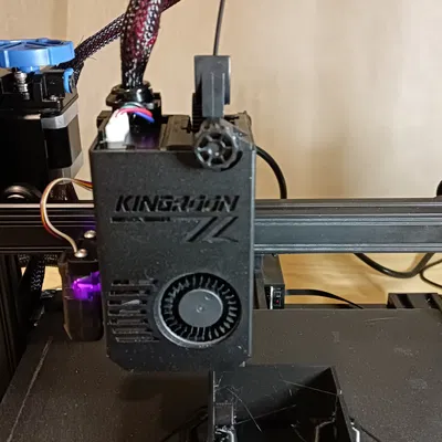 Ender 3 V2 Neo gắn kit Direct Drive Kingroon Titan E3D V6
