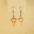 Bông tai Diamond Valentine – Trái tim hình học (Heart Geometric Earrings) - Thumbnail 2