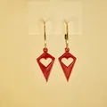 Bông tai Diamond Valentine – Trái tim hình học (Heart Geometric Earrings) - Thumbnail 3