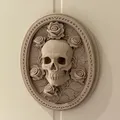 Rose Skull Wall Decor – Trang trí treo tường đầu lâu hoa hồng - Thumbnail 2
