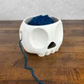 Skull Knitting Bowl – Bát đan len hình đầu lâu - Thumbnail 2