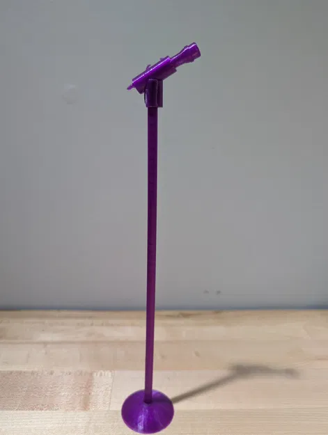 Chân Đế Micro cho Barbie Kpop Demon Hunters (Mic & Stand Remix) - Image 1