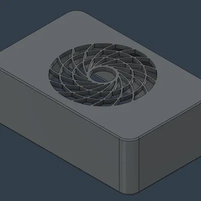 Orico DS500 5-Bay Hard Disk Enclosure - Nắp Trên - Fan Mod