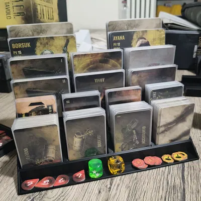 Khay Đựng Bài Nhiều Kích Cỡ + Khay Token (Multi-Size Card Holder + Token Tray)