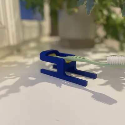 Giá đỡ bàn chải đánh răng dùng một tay