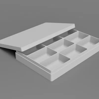 Khay đựng linh kiện/ốc vít dạng parametric (Parametric Part/Screw Tray)