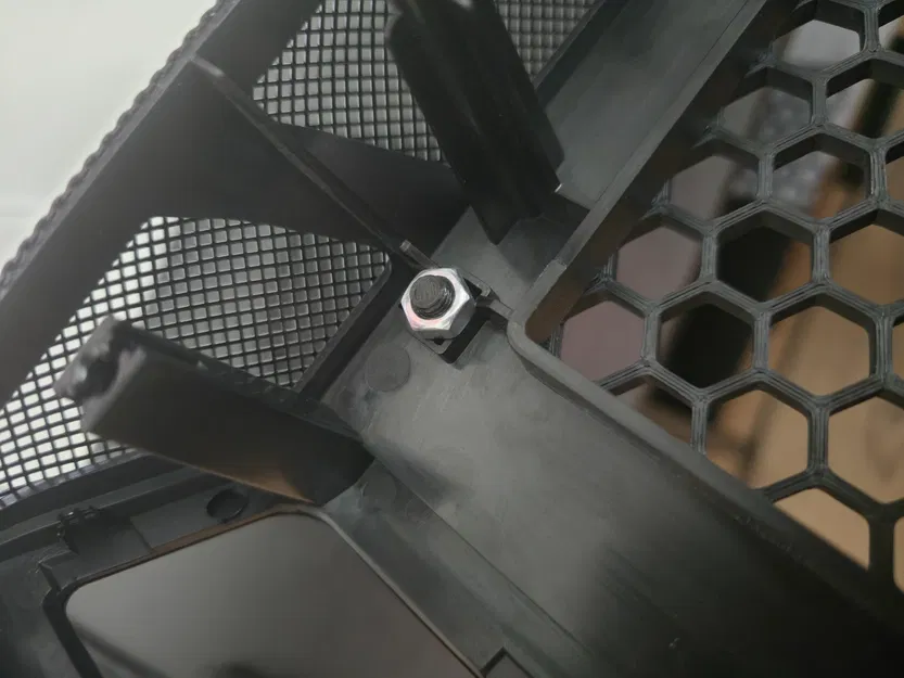 Tấm mặt trước lưu trữ honeycomb cho Dark Base 901 Pro - Image 4