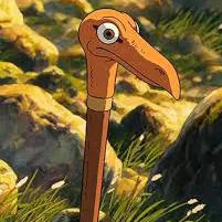 Đầu tay cầm gậy của Sophie (Howl’s Moving Castle)