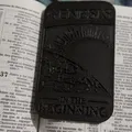 Bookmark Genesis (In 3D Print) - Thumbnail 3