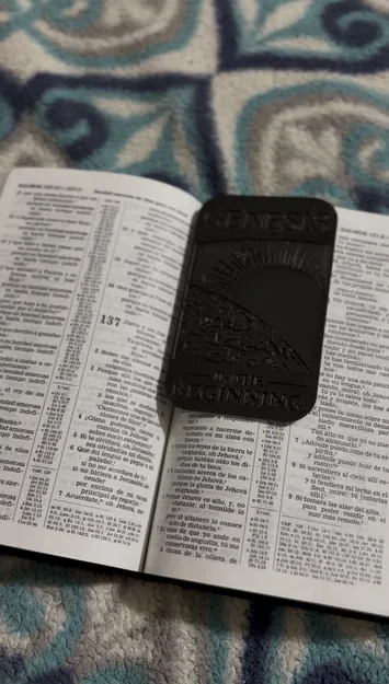 Bookmark Genesis (In 3D Print) - Image 4