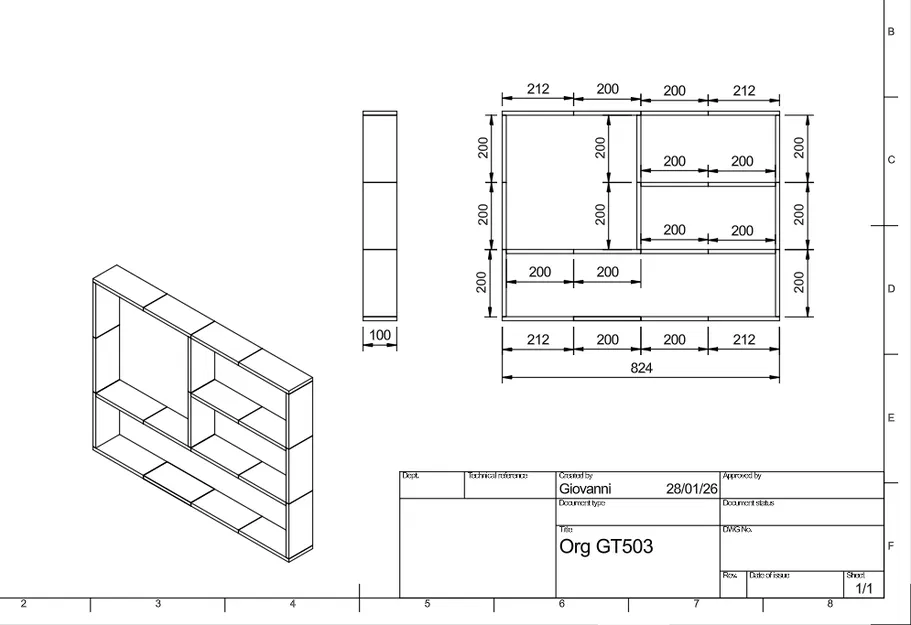 ORGANIZER GT503 - Image 3