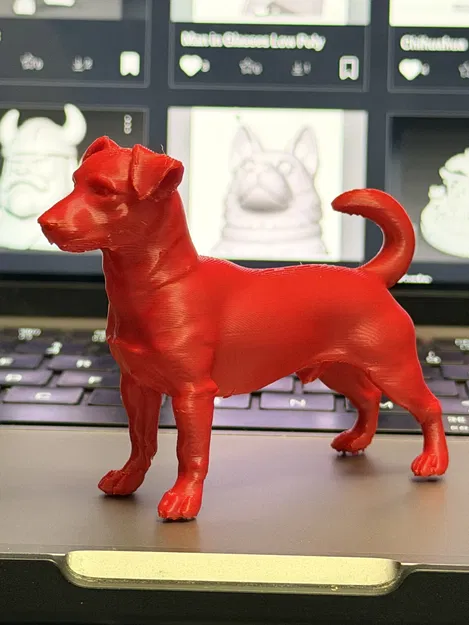 Mô hình 3D Jack Russel Terrier - Image 1