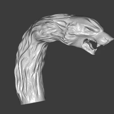 Đầu gậy chống sói Storm of The Century