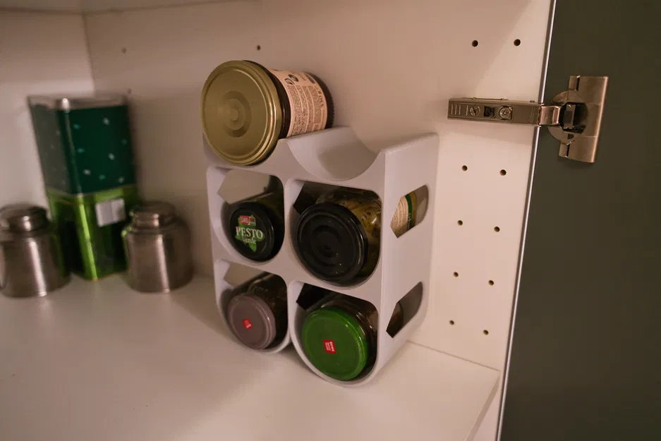 Kệ để hũ/chai tuỳ chỉnh (Customizable Jar/Bottle Rack) - Image 1