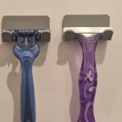 Giá đỡ dao cạo râu đơn giản – in nhanh