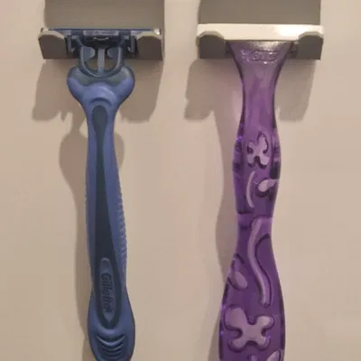 Giá đỡ dao cạo râu đơn giản – in nhanh