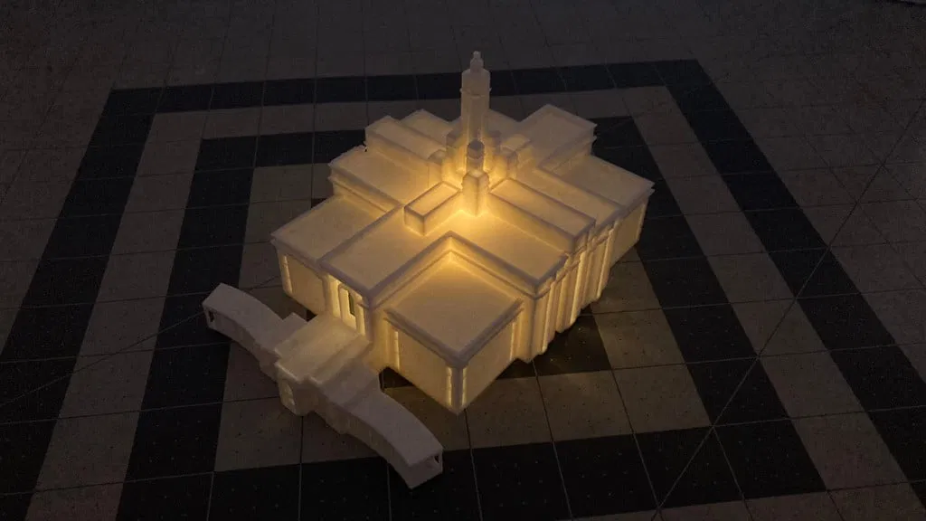 Đèn tea light Đền Mount Timpanogos - Image 1