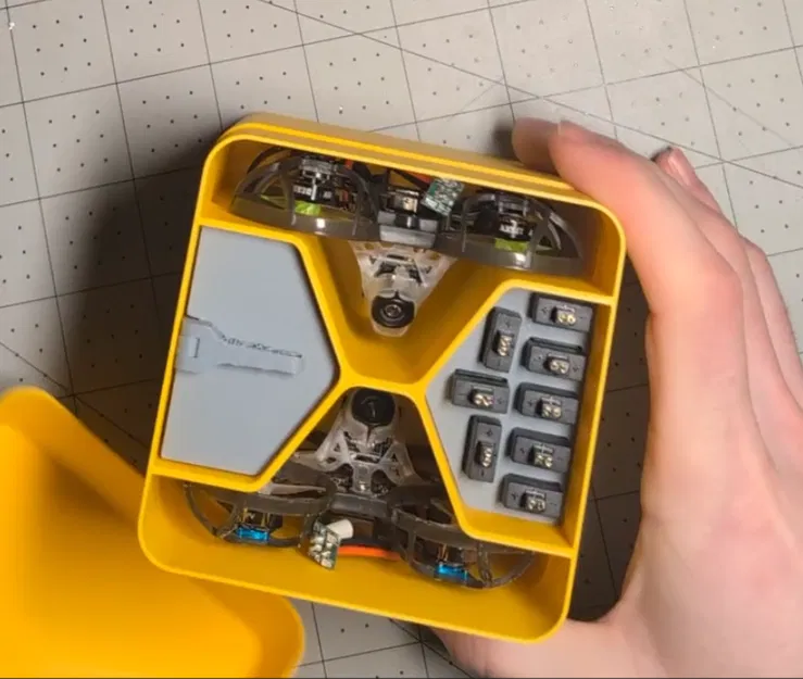 Hộp cất 2 Whoop 65mm (65mm Dual Whoop Storage Box) - Image 1