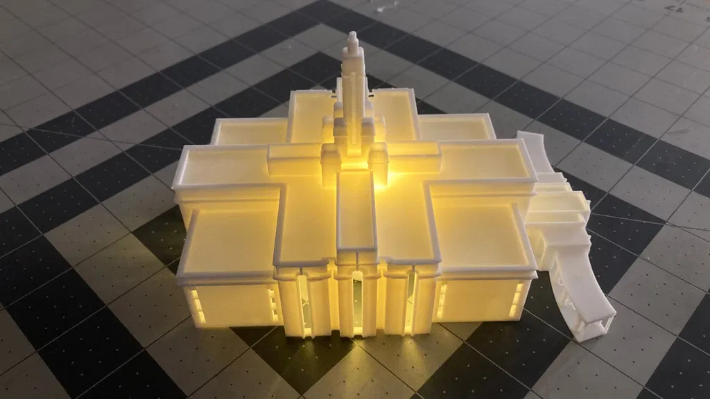 Đèn tea light Đền Mount Timpanogos - Image 4