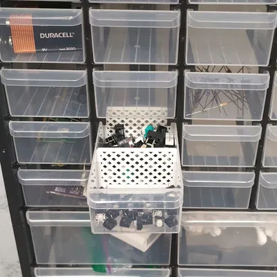 Vách chia ngăn kéo cho khay xếp chồng (Drawer Divider for Stacking Bins)