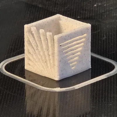 Khối Calibration Cube nhỏ 20mm - Bridging & Overhangs