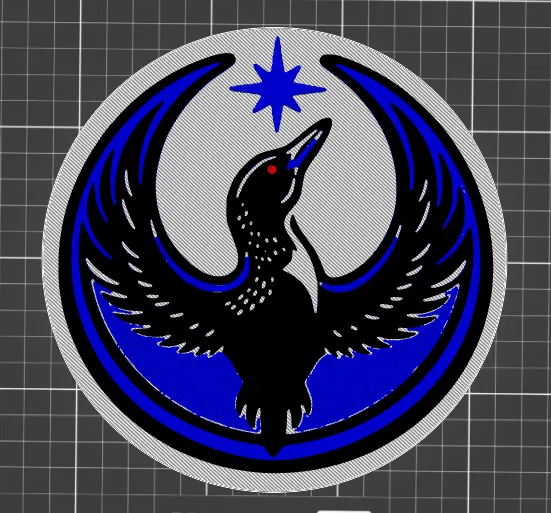 Rebel Loon (logo chim loon x Rebel Alliance) - Image 2
