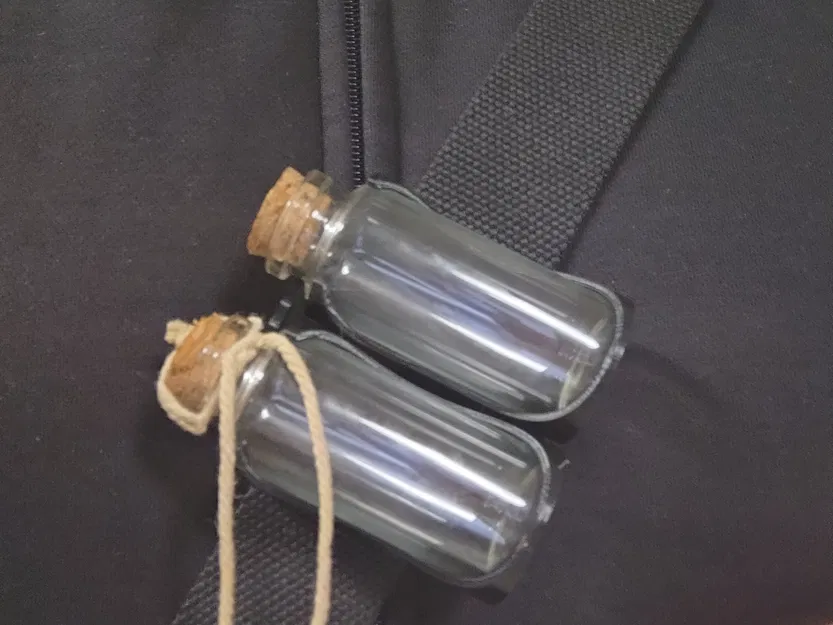 Dây nịt đeo lọ (Vial belt/bandolier) có khóa - Image 1