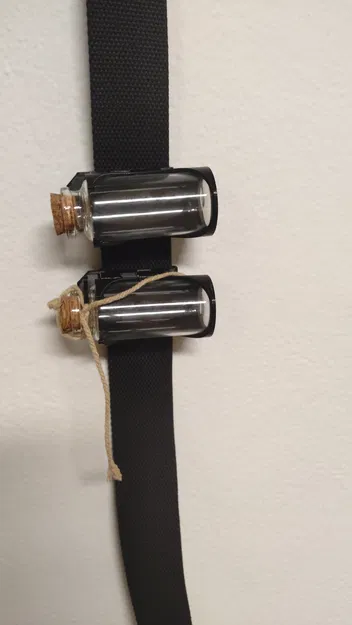 Dây nịt đeo lọ (Vial belt/bandolier) có khóa - Image 11