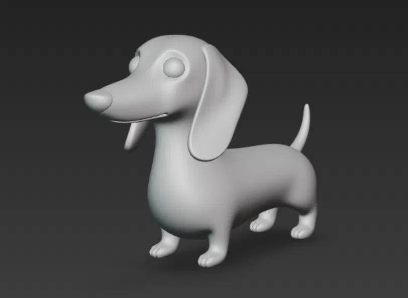 Mô hình Dachshund - Image 1