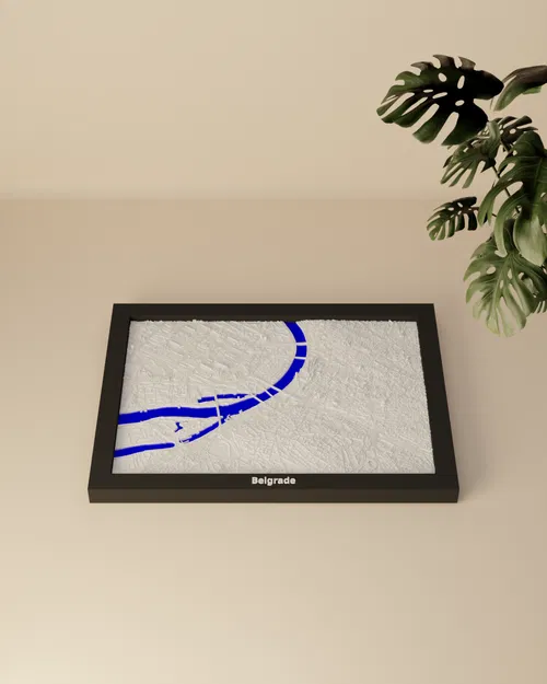 Belgrade, Serbia - Mô hình thu nhỏ 3D - Image 3