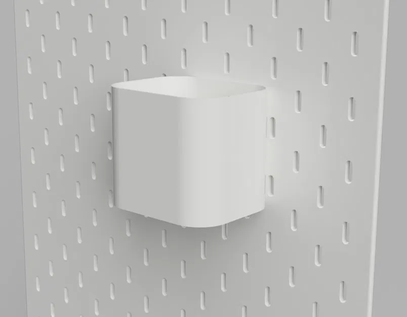 Hộp chứa gắn pegboard Ikea Skadis (Ikea Skadis Pegboard Container Box) - Image 1