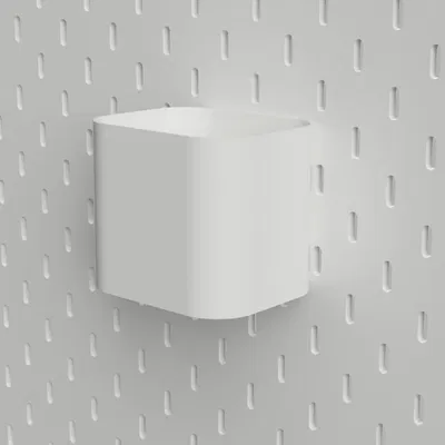 Hộp chứa gắn pegboard Ikea Skadis (Ikea Skadis Pegboard Container Box)