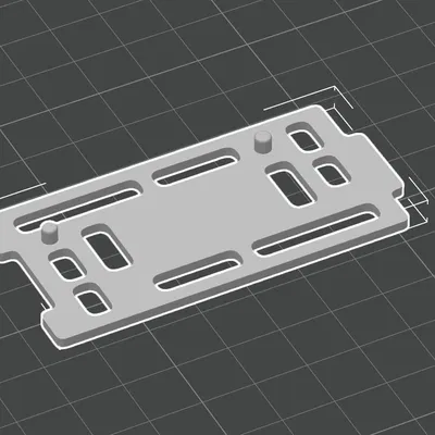 Đế đứng 2 peg cho Action Figure – Model SAVFX_A03