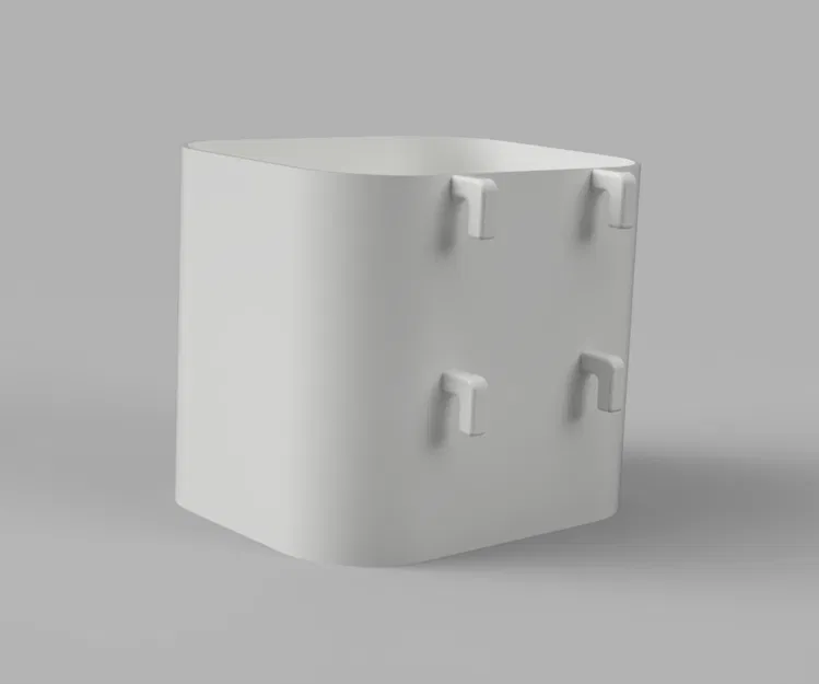 Hộp chứa gắn pegboard Ikea Skadis (Ikea Skadis Pegboard Container Box) - Image 2