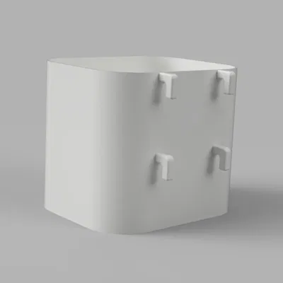 Hộp chứa gắn pegboard Ikea Skadis (Ikea Skadis Pegboard Container Box)