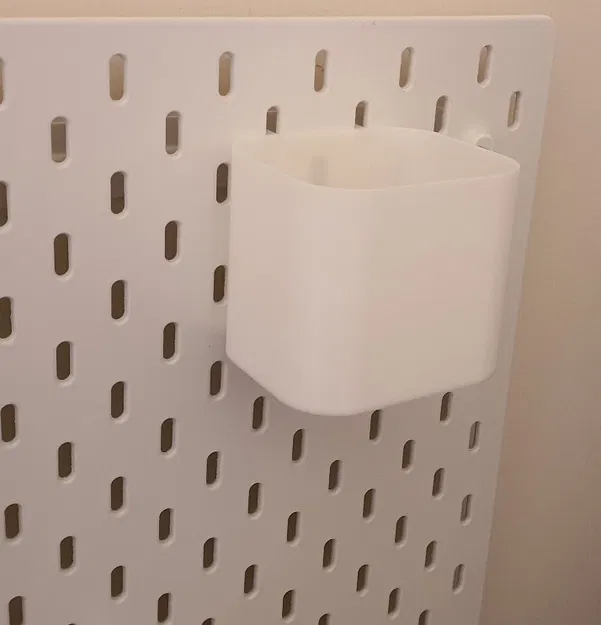 Hộp chứa gắn pegboard Ikea Skadis (Ikea Skadis Pegboard Container Box) - Image 5