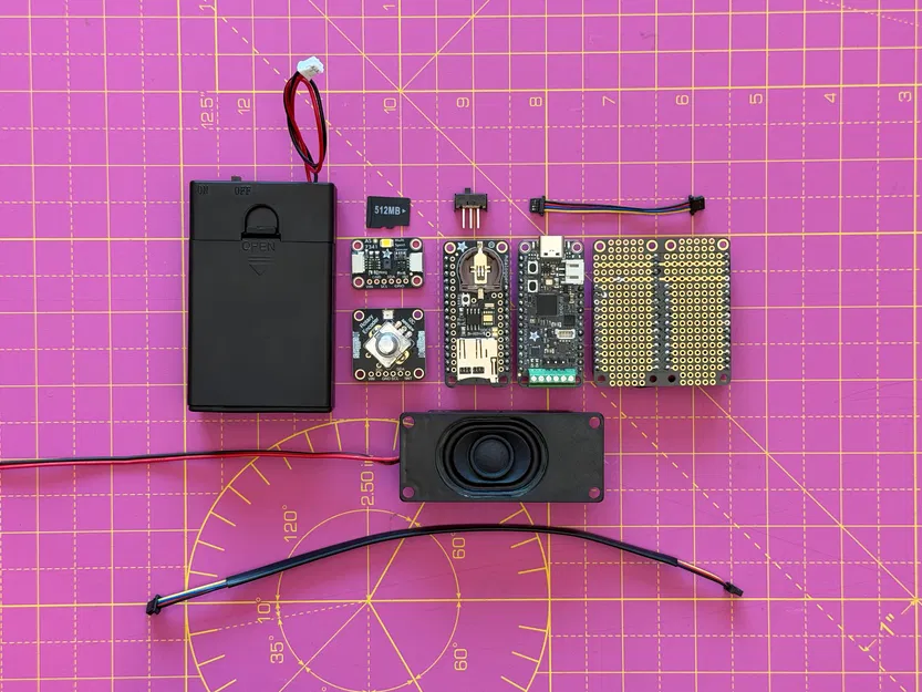 Máy phát nhạc MP3 nhận diện màu (Color Sensing Music Player) - Image 3