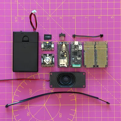 Máy phát nhạc MP3 nhận diện màu (Color Sensing Music Player)