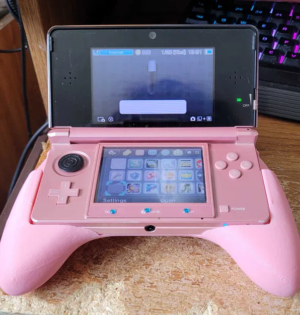 Grip cho O3DS gắn Loopy capture card - Image 1