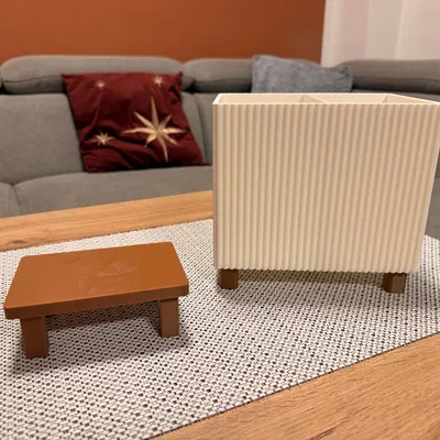 Kệ đỡ muỗng gỗ nhà bếp (Kitchen wooden spoon holder_2)