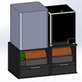 Tủ ngăn kéo cho máy in 3D (Chest of drawers for 3D printer) - Thumbnail 1