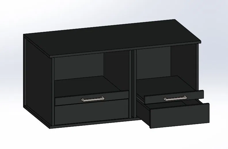 Tủ ngăn kéo cho máy in 3D (Chest of drawers for 3D printer) - Image 3
