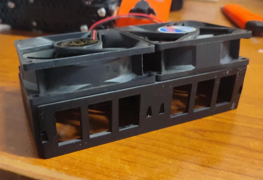 Bộ hút khói hàn đơn giản, dễ in cho 2 quạt 80mm - Image 2