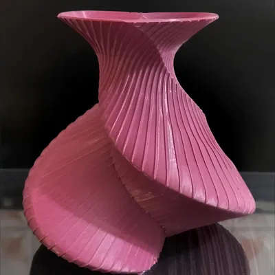 Bình hoa trái tim xoắn (Heart twisted vase)