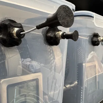 Nút bịt kín PTFE PC4 kèm giữ filament (airtight Plug with filament capture)