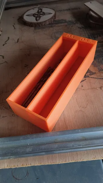 Organiseur Servante 1 - Khay đựng mũi khoan 155x60x40mm - Image 2