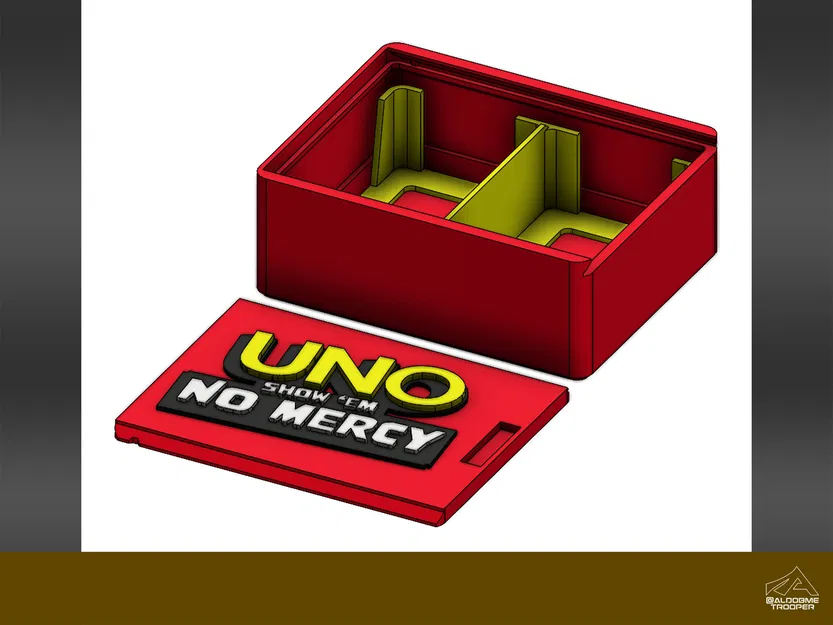 Hộp Đựng Bài UNO Card Box No Mercy - Image 1