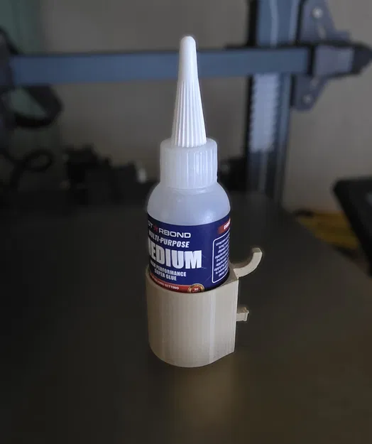 Giá đỡ chai keo Pegboard (CA Glue 2 oz, pegboard 1/4") - Image 1