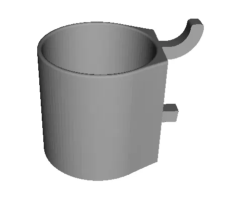 Giá đỡ chai keo Pegboard (CA Glue 2 oz, pegboard 1/4") - Image 2